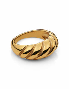 Twist Gold Ring