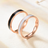 Rose Gold Stripe Ring