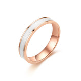Rose Gold Stripe Ring