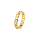 Chain Design Solid Ring
